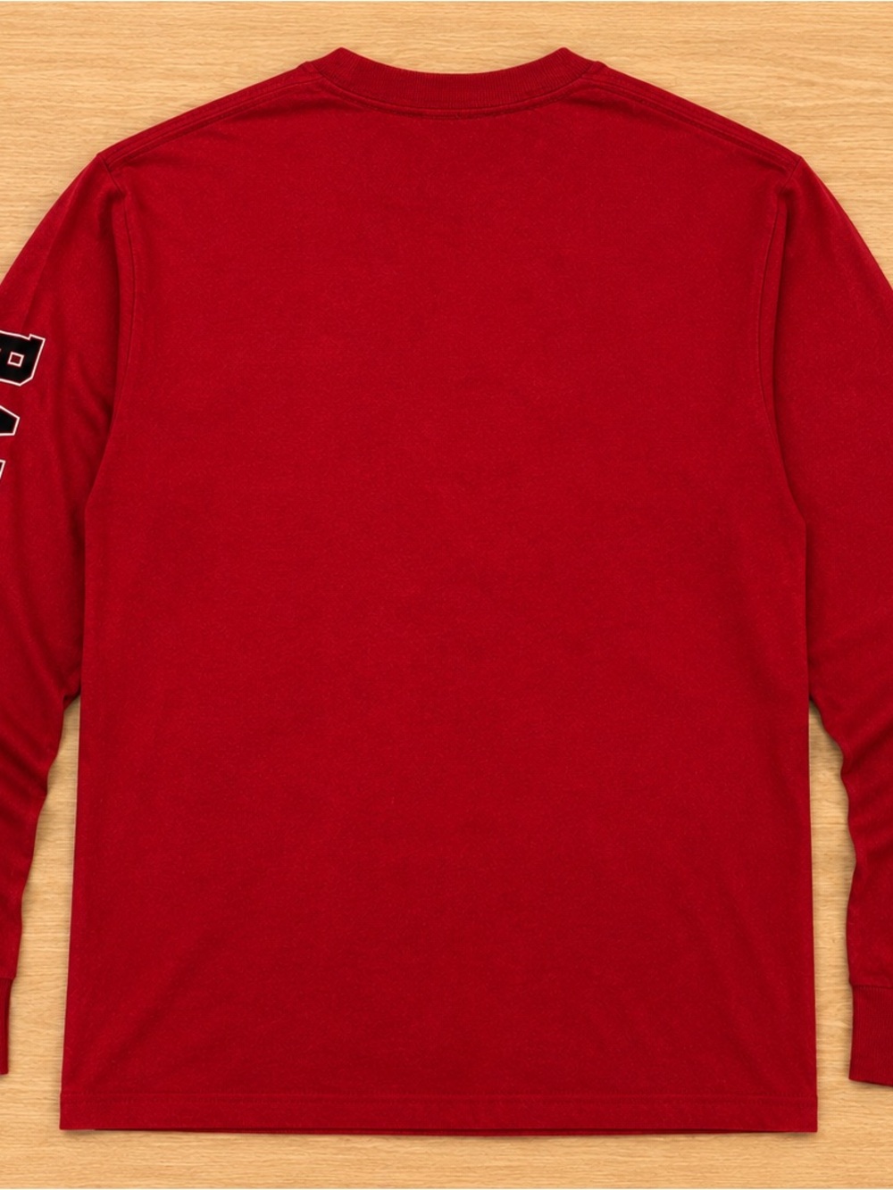 Arkansas Razorbacks Long-Sleeve Red Tee - Picture 2 of 5